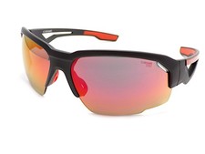 Cebe Hilldrop Lunettes de Soleil Orange Gris W / Zone Cat.3 Miroir Rouge Verres