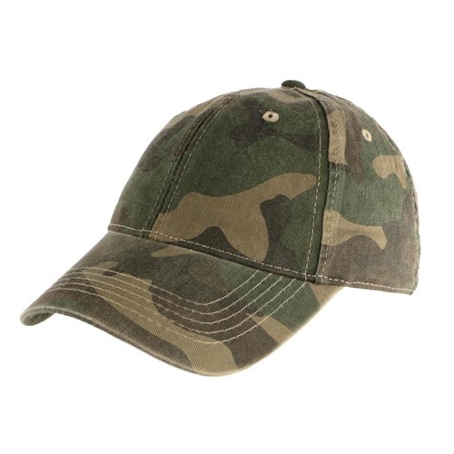 Casquette camouflage vert kaki - vert,