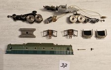 Pièces Détachées Pour Locomotive 2 D 2 9120 Echelle H0 Marque Jouef 