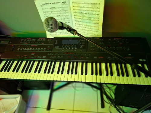Synthétiseur clavier roland - clavier,