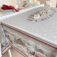 Nappe de Noël Megève 2m x