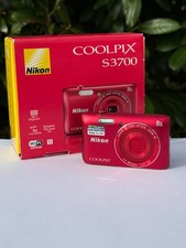 Nikon Coolpix S3700 Rouge –