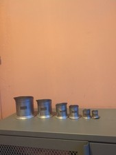 Lot de 6 mesures d'huile en