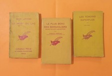 Lot de 3 livres anciens