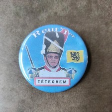 Pins / badge tambour major Carnaval Dunkerque pour clet'che teteghem 