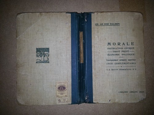Morale instruction civique - morale,