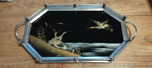 Plateau octogonal décor - décor, art