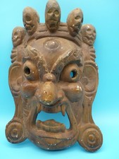 Ancien masque Népal / tibet / Mahakala