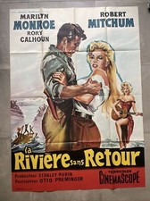 Affiche ancienne LA RIVIERE