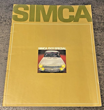 Brochure Publicitaire SIMCA