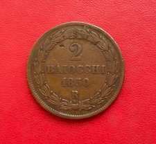 ITALIE. Belle monnaie de 2 Baiocchi 1850 R "PIVS IX PON MAX ANNO V". TB