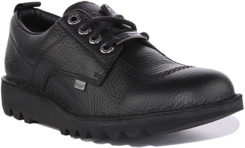 Kickers bas haut tumble cuir - kickers,