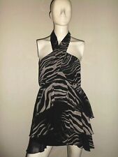 SUPERBE ROBE ZARA NOIR MOTIF