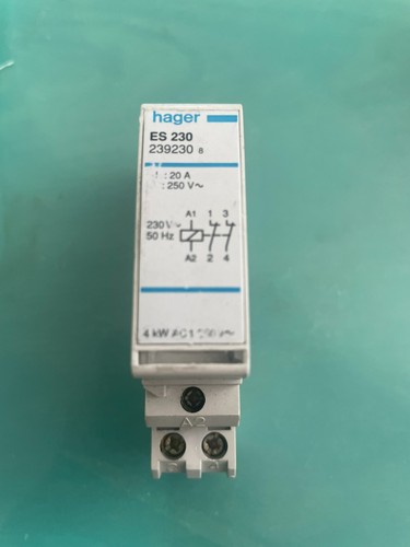Hager contacteur 20a 250v - contacteur,