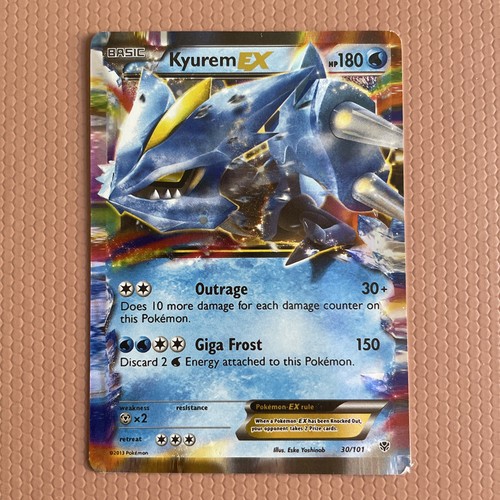 Carte pokemon kyurem 101 - pokemon, ex