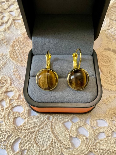 Boucles oreilles plaqué or - d'oreilles,