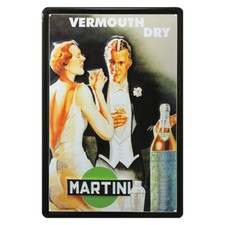 Plaque métal publicitaire