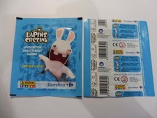  RARE 1 POCHETTE LAPINS CRETINS  PANINI - ACHAT 1  PAQUET NEUF - 