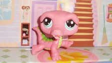 FIGURINE PETSHOP  LITTLEST PET SHOP CROCODILE ROSE CROCODIL ALLIGATOR *1464*