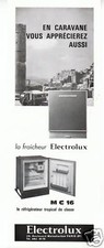 Publicité ancienne réfrigérateur électrolux 1963 issue de magazine