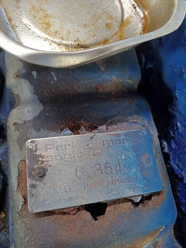 Perkins 354 moteur - marin, 6