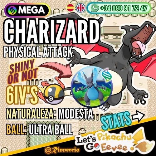 Charizard physique compétitif - charizard,
