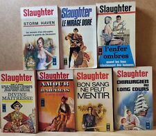 7 romans de SLAUGHTER Presses Pocket années 60 70 DIVINE MAITRESSE BAHAMAS HAVEN
