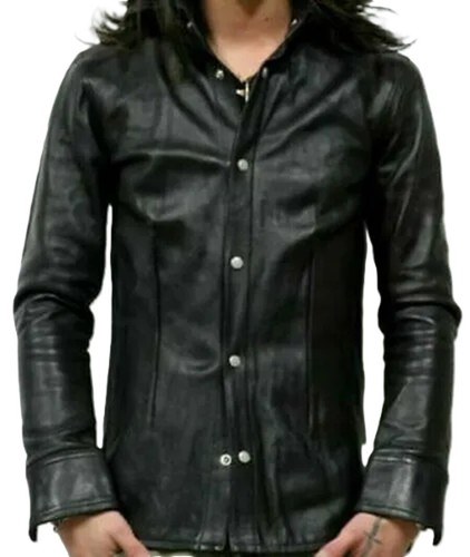 Veste boutonnée chemise homme