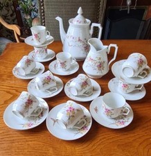 Service à café porcelaine Vers 1930