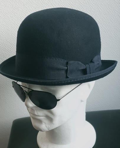 Chapeau melon laine - , couleur