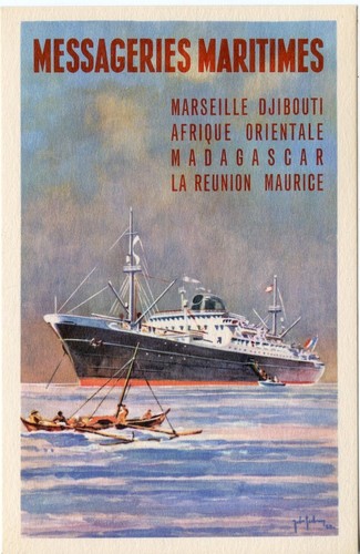 Carte postale messagerie - carte,