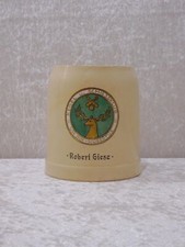 Antique Villeroy & Boch Mettlach Céramique Chope à Bière Conique Etc.