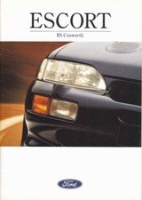 Catalogue Brochure Ford Escort RS Cosworth 10/1993 France