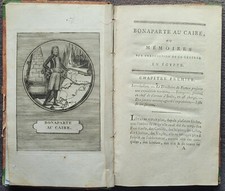 Bonaparte au Caire Laus de Boissy Say Campagne d'Egypte Hist Napoléon 1er Empire