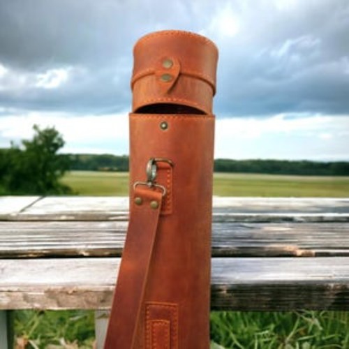 Handmade genuine leather - leather, hard