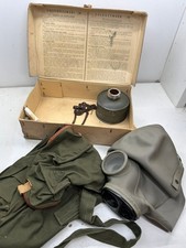 Original WW2 Finlandais / Allemand Maison Avant Civil Masque Set De M39 1939-