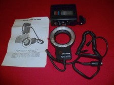 Flash Annulaire Pro Macro Photographie Panagor Auto Ring  8000/Nikon F/ Canon AE