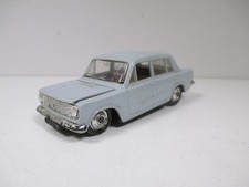 FIAT 124 Gris Silver Gray NOREV plastique Vintage N° 148 au 1/43
