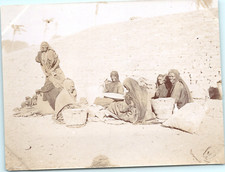 Egypte, Assouan, trieuses Tirage vintage,  Tirage citrate  8x11  Circa 190
