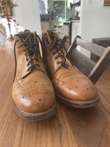 Grenson men brogue boots - men’s,
