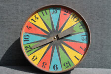 Ancienne Boite Tôle Lithographiée Roulette Jeu de l'Oie Biscuits Tin Box