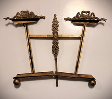 3 Porte Cadres Photographie - Laiton et verre  - XIXE