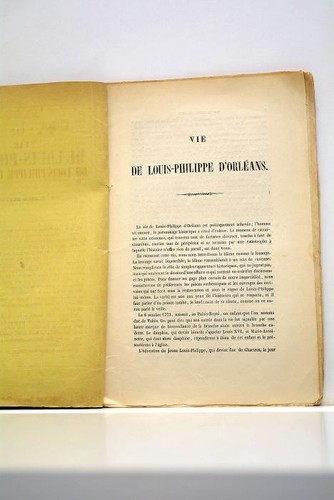 Livre ancien vie - vie, de