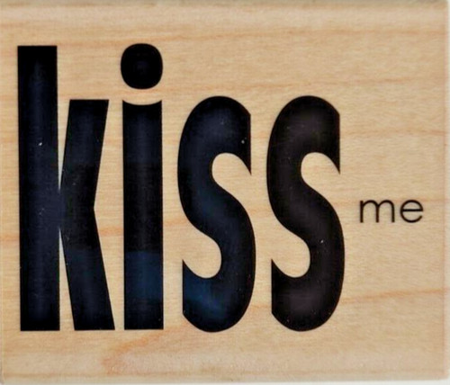 Tampon encreur kiss - tampon, me