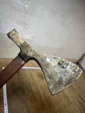 hache Mineur Bucheron  outil ancien forestier Old Tool Axe Ref N. 215 C