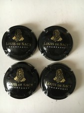 CAPSULES DE CHAMPAGNE LOUIS DE SACY SIMPLEMENT AUDACIEUX LOT DE 4