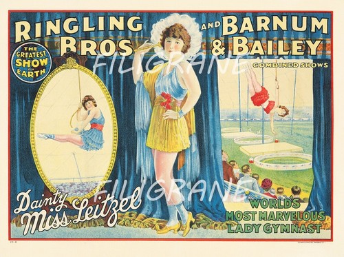 Miss leitzel cirque barnum - miss,