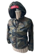 DOUDOUNE LEGER GARCON SUPERIOR TEMPS DES CERISES  XXS OU 12ans KAKI CAMOUFLAGE