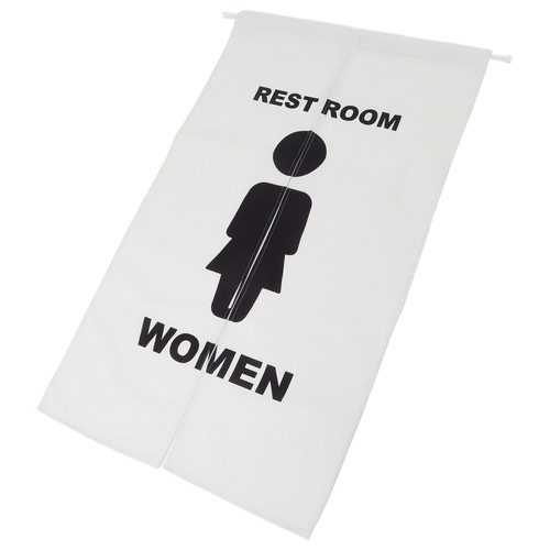 Rideau toilettes publiques - toilettes,
