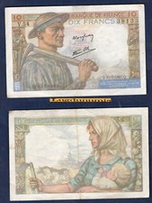 10 Francs Mineur 25/3/1943